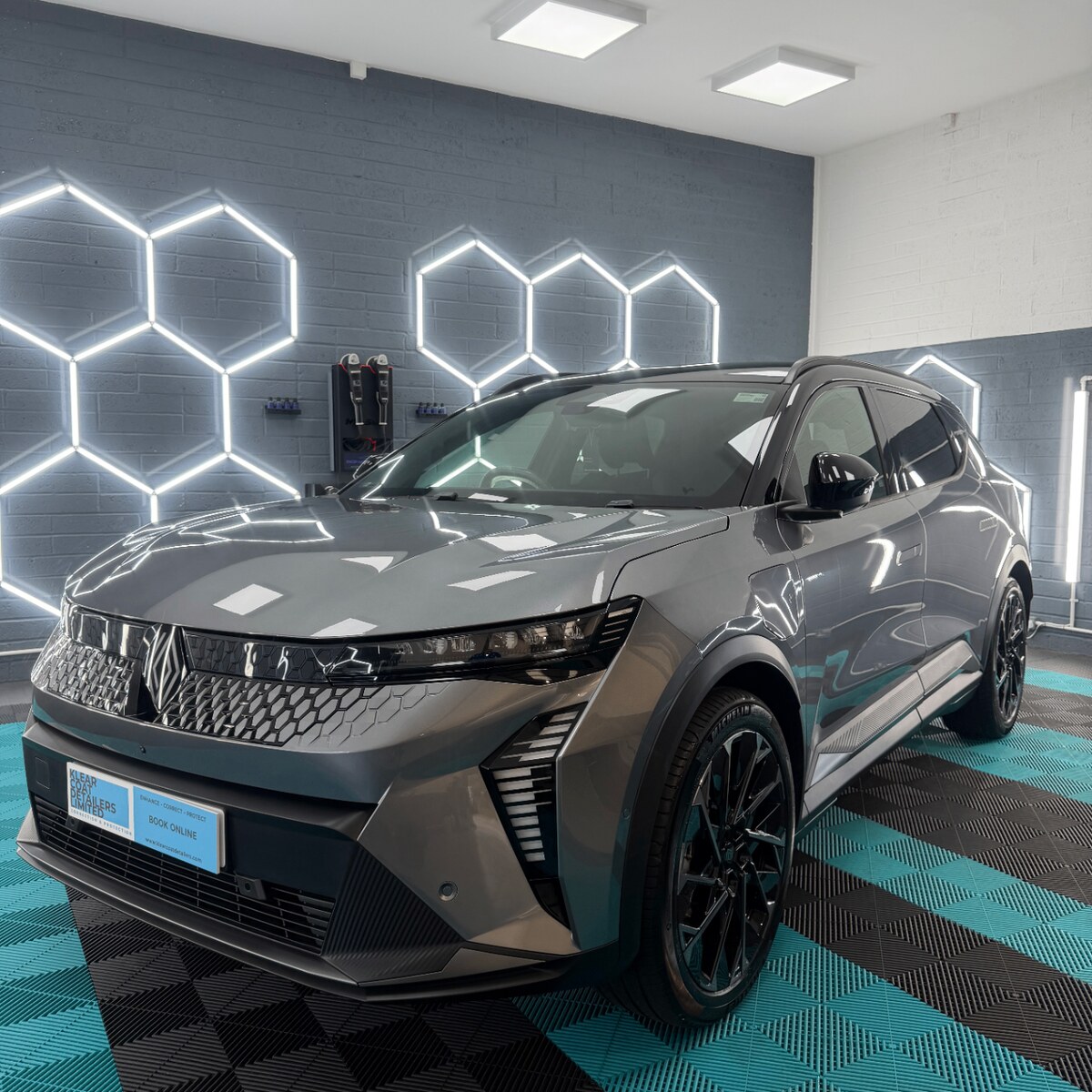 Renault Rafale ceramic coating in studio